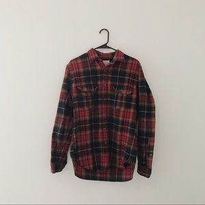 J. Crew plaid flannel workshirt